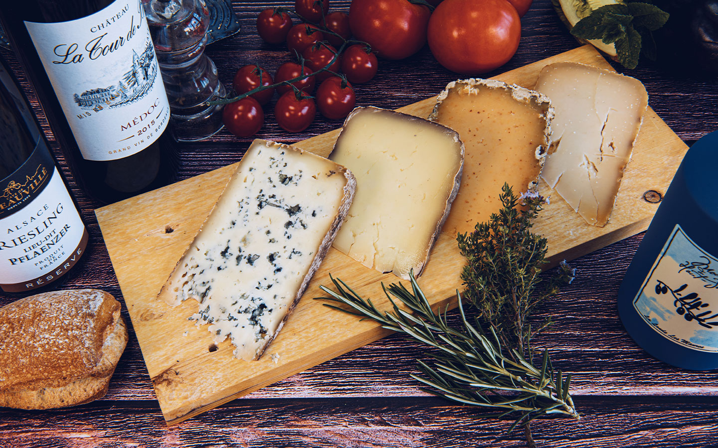 Plateau de fromages et charcuterie du traiteur Lionel Rivet